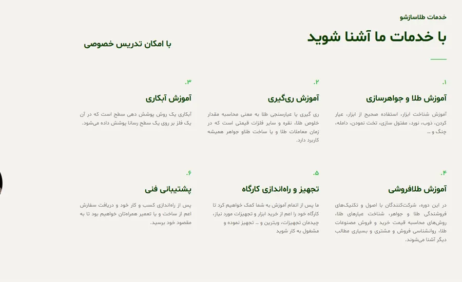 آکادمی آموزشی طلاسازشو